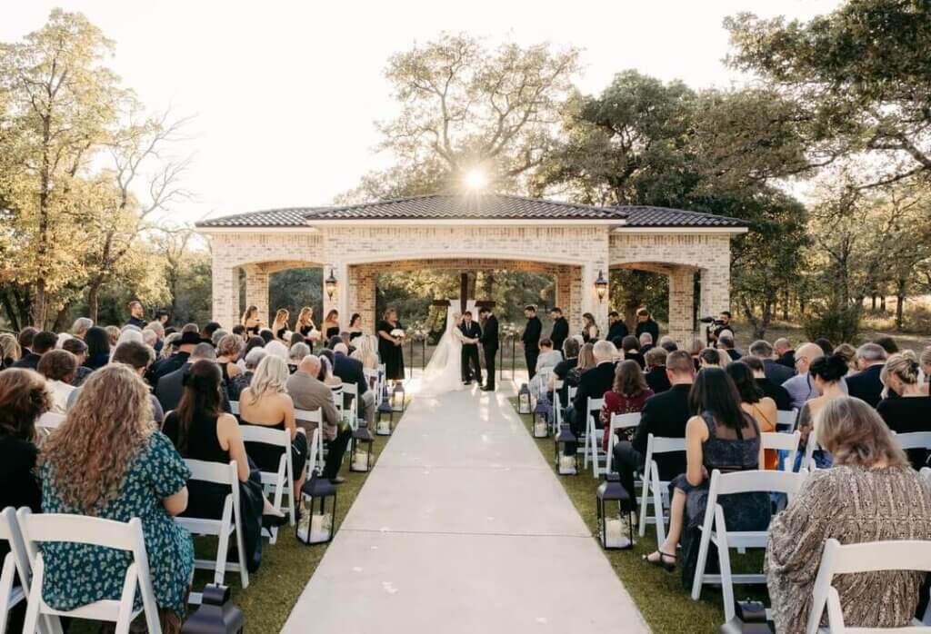 Beautiful European style wedding venue near Fort Worth